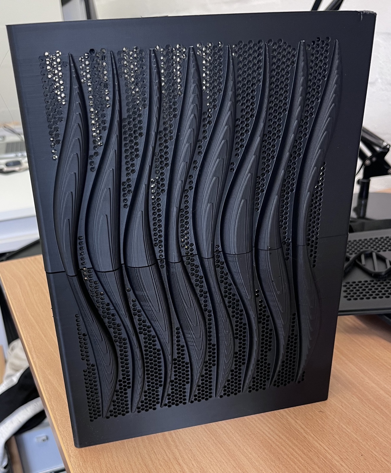 Custom ATX PC case, build photo 2